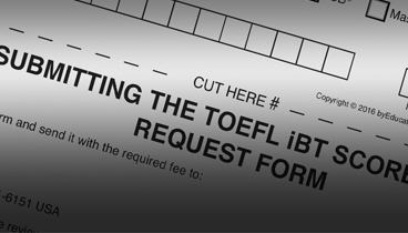 درخواست تجدید نظر (اعتراض) نمره آزمون تافل iBT