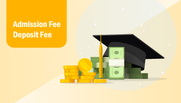 پرداخت هزینه Admission Fee/Deposit Fee دانشگاه های خارجی