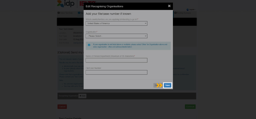 نحوه ثبت نام امتحان آیلتس (IELTS) + راهنمای تصویری