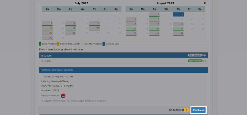 نحوه ثبت نام امتحان IELTS در ایران
