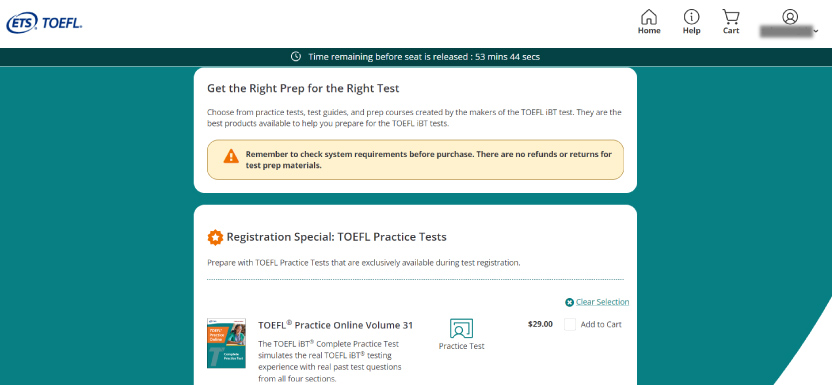 مراحل ثبت نام آزمون تافل هوم ادیشن (TOEFL iBT Home Edition)
